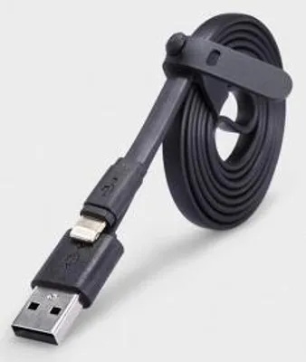 Immagine prodotto di Cavo Nillkin 1,2 m USB-iPhone Connettore Lightning 5 V 2 A Nero Piatto