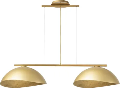 Zdjęcie produktu dla Lampa wisząca dekoracyjna złota dwie nieregularne kopuły 48 cm Solar 2xE27 15W Sigma Lighting