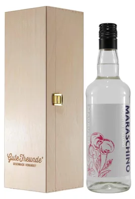Produktbild von Madruzzo Maraschino mit Geschenk-Holzkiste