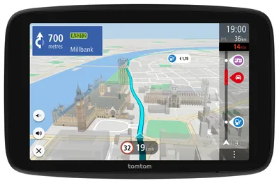 Produktbild von TomTom GO Camper Max, Multi, 1 Jahr(e), Welt, 17,8 cm (7"), 1024 x 600 Pixel, 32 GB
