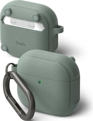 Produktbild von Ringke Onyx Magnetische Magsafe Apple Airpods 4 Salbei Grün