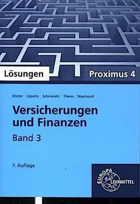 Produktbild von Versicherungen und Finanzen, Lösungen zu 23070