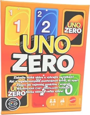 Zdjęcie produktu dla MATTEL UNO ZERO gra karciana JHH48 /12
