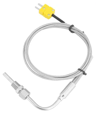 Thermoelement Typ K, 1/8" NPT, freiliegende Spitze, 1 m Kabel