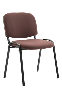 Produktbild von Besucherstuhl HLO-CP111 Stoff braun