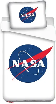 Produktbild von NASA Bettbezug - 140 x 200 cm + 1 Kissenbezug 70 x 90 cm - Baumwolle