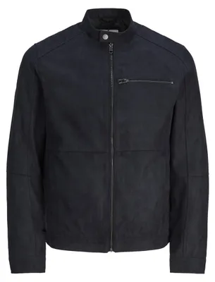 Produktbild von Jack & Jones Dylan Biker Lederjacke Schwarz XL Mann Schwarz XL