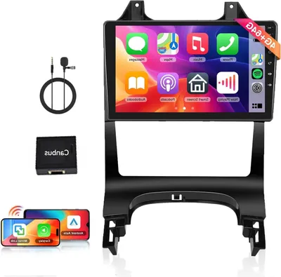 Zdjęcie produktu dla Radio samochodowe do Peugeota 3008 – 9-calowy ekran dotykowy HD – procesor 8-rdzeniowy – Apple CarPlay i Android Auto