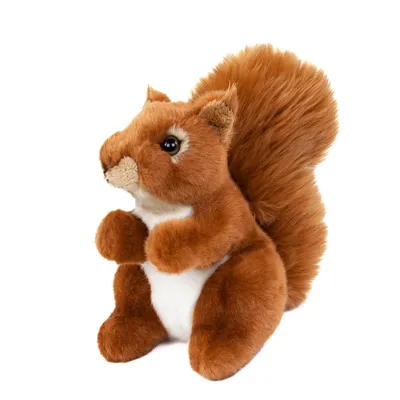 Produktbild von Plüschtier Eichhörnchen 18 cm braun Kuscheltier