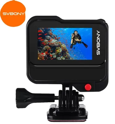 Produktbild von Unterwasserkamera, wasserdicht bis 30m, 4K Videoauflösung, EIS-Stabilisierung, Touchscreen, unterstützt MicroSD bis 512GB