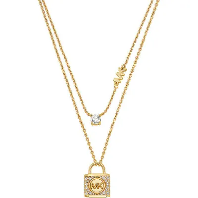 Immagine prodotto di Michael Kors MKC1630AN710 Collana da donna con chiusura in argento 925 oro 39 cm