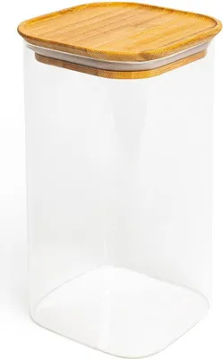 Produktbild von ThermoTasty: Aufbewahrungsglas, Modell: eckig, Größe: 20x10cm, 1500ml