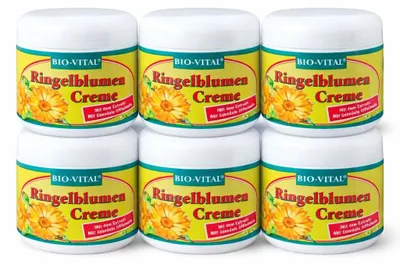 Produktbild von Bio-Vital Ringelblumen-Creme 125 ml (6 Pack)