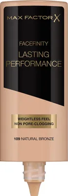 A product shot of a bottle of foundation.