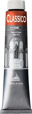 Obrázok produktu pre Maimeri Classico Olejová farba Mars Red 200 ml 1 ks