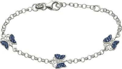 Produktbild von F Armband 925/- Sterling Silber Schmetterling