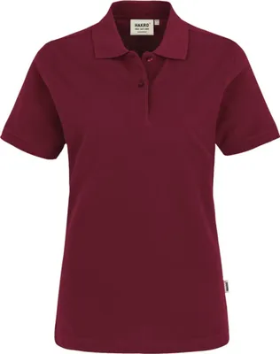 Produktbild von HAKRO Poloshirt Top Damen #224 Gr. M weinrot