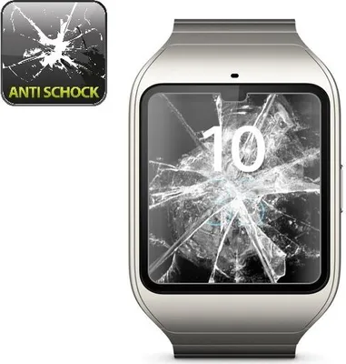 Produktbild von 4x Sony SmartWatch 3 PANZERFOLIE DISPLAYSCHUTZFOLIE DISPLAYFOLIE FOLIE HD KLAR