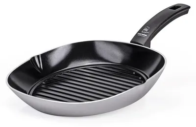 Grillpfanne 28x28 cm, FineGres-Beschichtung, induktionsgeeignet