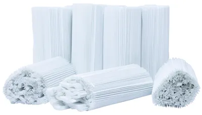 Produktbild von Plissee-Manschetten, Farbe:weiß, Größe:145 mm