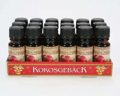 Produktbild von ELINA Duftöl 10ml Kokosgebäck in Glasflasche