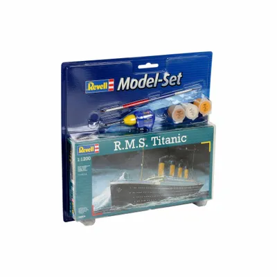 Produktbild von Revell R.M.S. Titanic, Passagierschiff-Modell, Montagesatz, 1:1200, RMS Titanic, Kunststoff, Zwischen