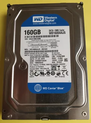 Produktbild von Western Digital WD1600AAJS  160GB SATA2 3,5"