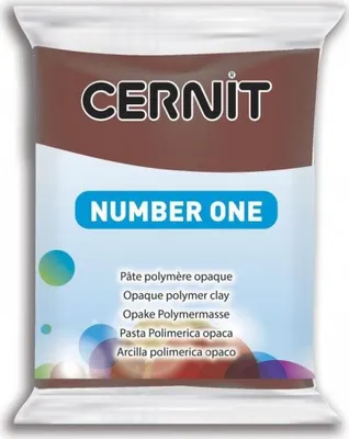 Immagine prodotto di Cernit Argilla polimerica N°1 Argilla polimerica marrone 56 g