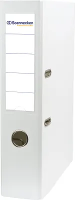 Produktbild von Soennecken Ordner 3361 DIN A4 70mm PP weiß