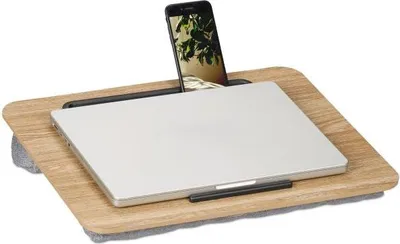 Zdjęcie produktu dla Poduszka do laptopa z uchwytem na telefon komórkowy