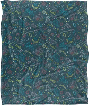 Produktbild von Harry Potter - Decke, Sortierte Designs TV18586 (Einheitsgröße) (Bunt)