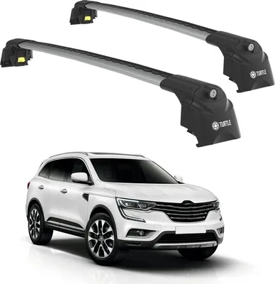 Immagine prodotto di TURTLE ROOF AIR-2 , Argento RENAULT KOLEOS TUTTI 2017 - 2024 (SUV)