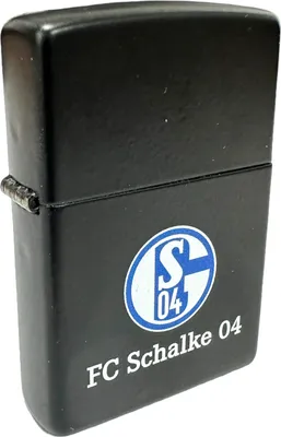 Immagine prodotto di Accendino Zippo originale Schalke 04 nero opaco NUOVO