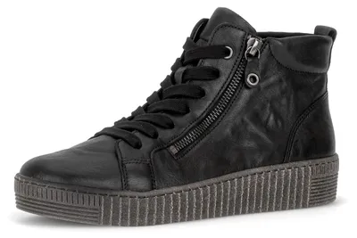Produktbild von Gabor Damen Erwachsene Low Cut 8013.01.003 Weite F Reißverschluss Glattleder Bla