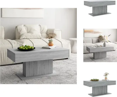 Produktbild von vidaXL Couchtisch Grau Sonoma 96x50x45 cm Holzwerkstoff -  Couchtische