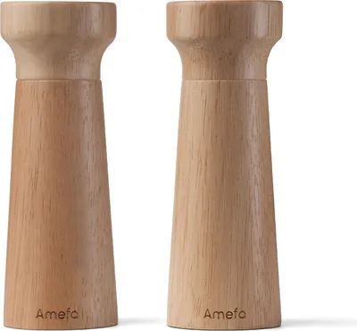 Produktbild von Amefa 2-tlg. Salz-/ Pfeffermühle Set MODERN WOOD