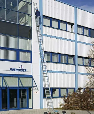 Produktbild von ZARGES Skyline 3E - LM-Seilzugleiter 3 x 20 Sprossen 40448