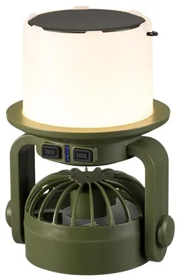 Image de Lampe de camping portable TRACER LightBreeze avec ventilateur