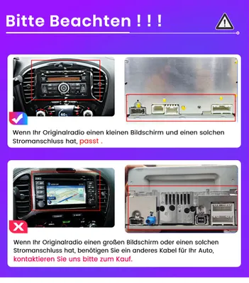 Obrázok produktu pre Carplay android13 1+32G autorádio pre Nissan Juke 2010-2014 SWC WIFI BT RDS BT DAB+ GPS 4Kern 1280*720p