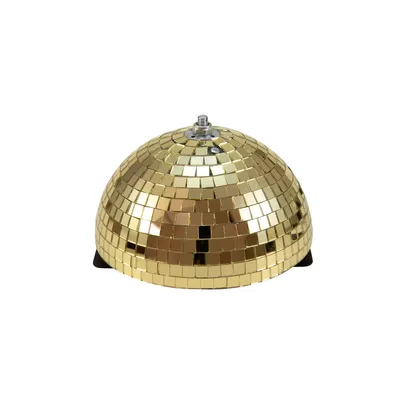 Image de EUROLITE Spiegel-Halbkugel 20cm gold motorisiert (50101952)