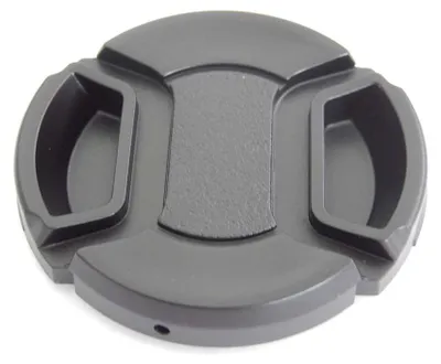 Produktbild von vhbw Objektivdeckel 43 mm kompatibel mit Canon EF-M 22 mm 2.0 STM Kamera - Kunststoff Schwarz, mit Innengriff