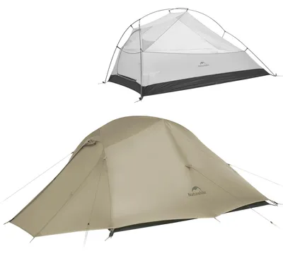 Produktbild von Leichtes 3-Personen-Zelt für Camping und Wandern