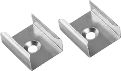 Produktbild von A15 LED Profil Schwarz 2x Halter metall