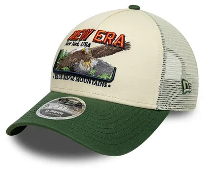 Produktbild von New Era 9FORTY Trucker Cap Graphic light beige/green