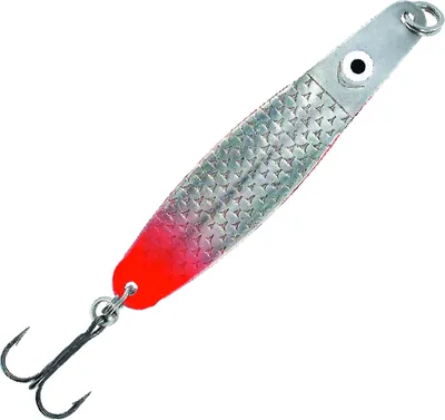 Produktbild von Dega Jumper Lars Hansen Meerforellenblinker 25g silber/rot