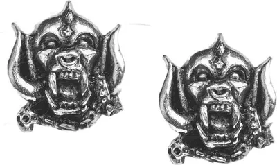 Produktbild von Motorhead - War Pig - náušnice - anglický cín RO8994 (jedna velikost) (stříbrná)