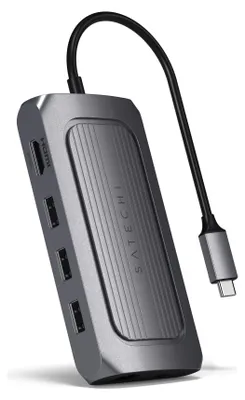 Produktbild von Satechi USB4 Multiport Adapter with 8K HDMI space gray