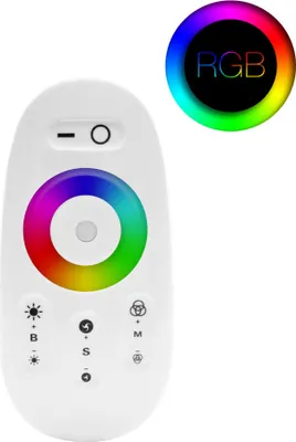 Produktbild von 2,4 GHz Funkfernbedienung Controller für RGB LED Streifen