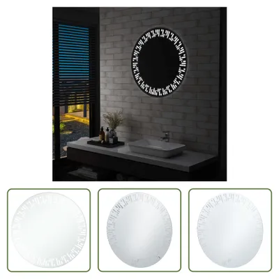 Produktbild von The Living Store Badezimmerspiegel mit LED 80 cm