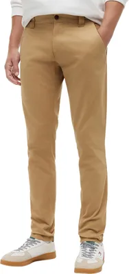 Produktbild von Tommy Jeans Herren Chino Hose TJM Scanton Chino Pant Slim Fit, Grün (Classic Khaki), 32W/32L